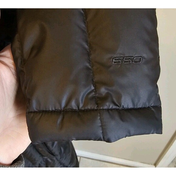 The North Face Metropolis 550 Down Puffer Jacket Parka Coat Womens L Long Black - Picture 3 of 10